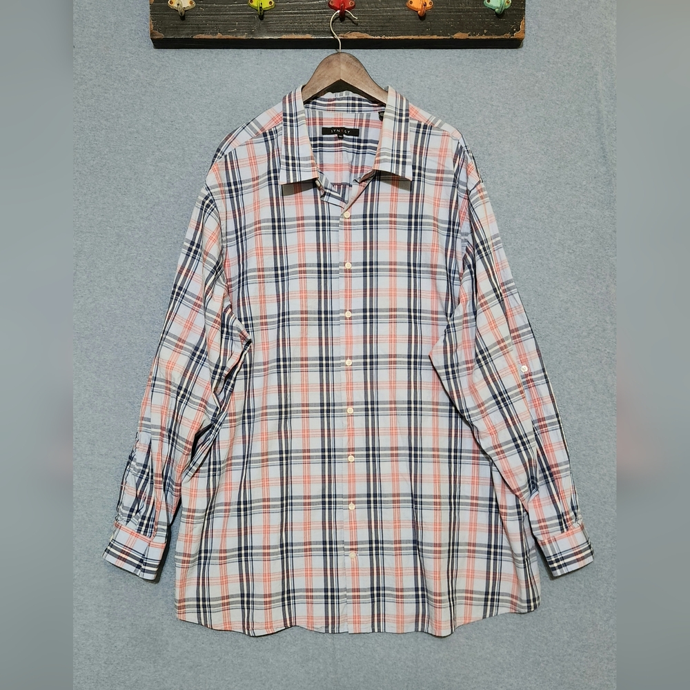 Synergy Organic Clothing Men's Multicolor Plaid Shirt